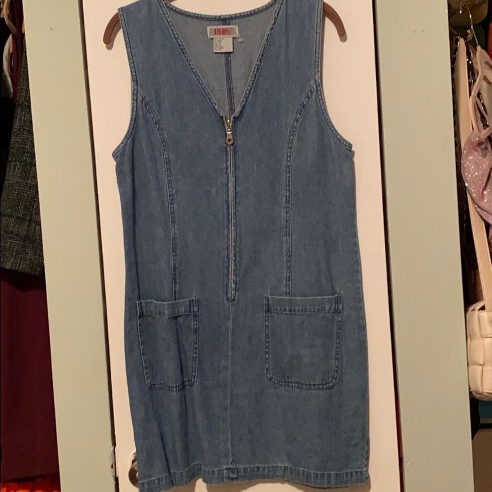 Vintage denim dress